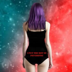 I Put The Hot In Psychotic Panties Boyshorts Underwear Plus Size